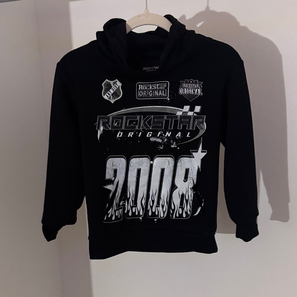 Rockstar Original Black Hoodie for Kids NWOT